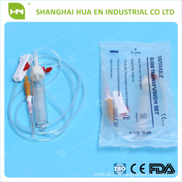 Conjunto personalizado de transfusão de sangue usado no hospital feito na China